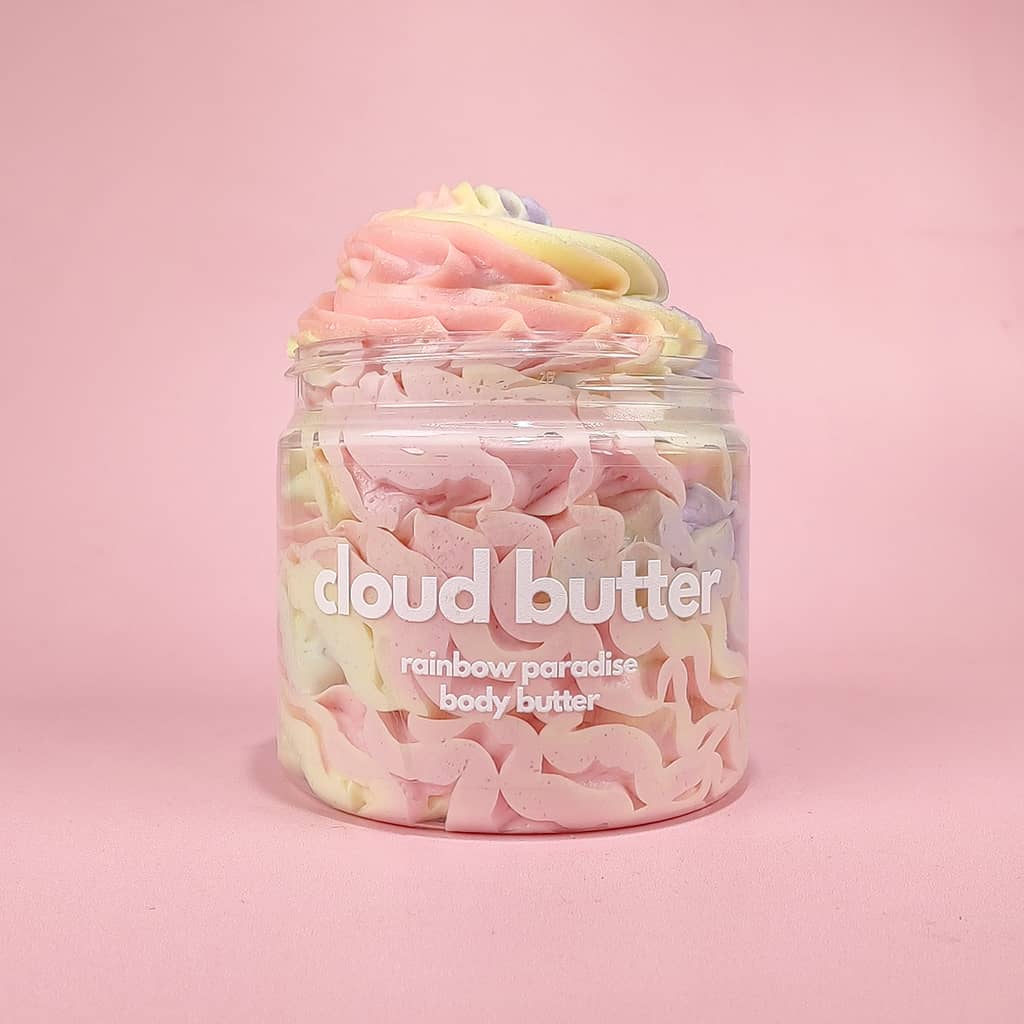 rainbow cloud butter